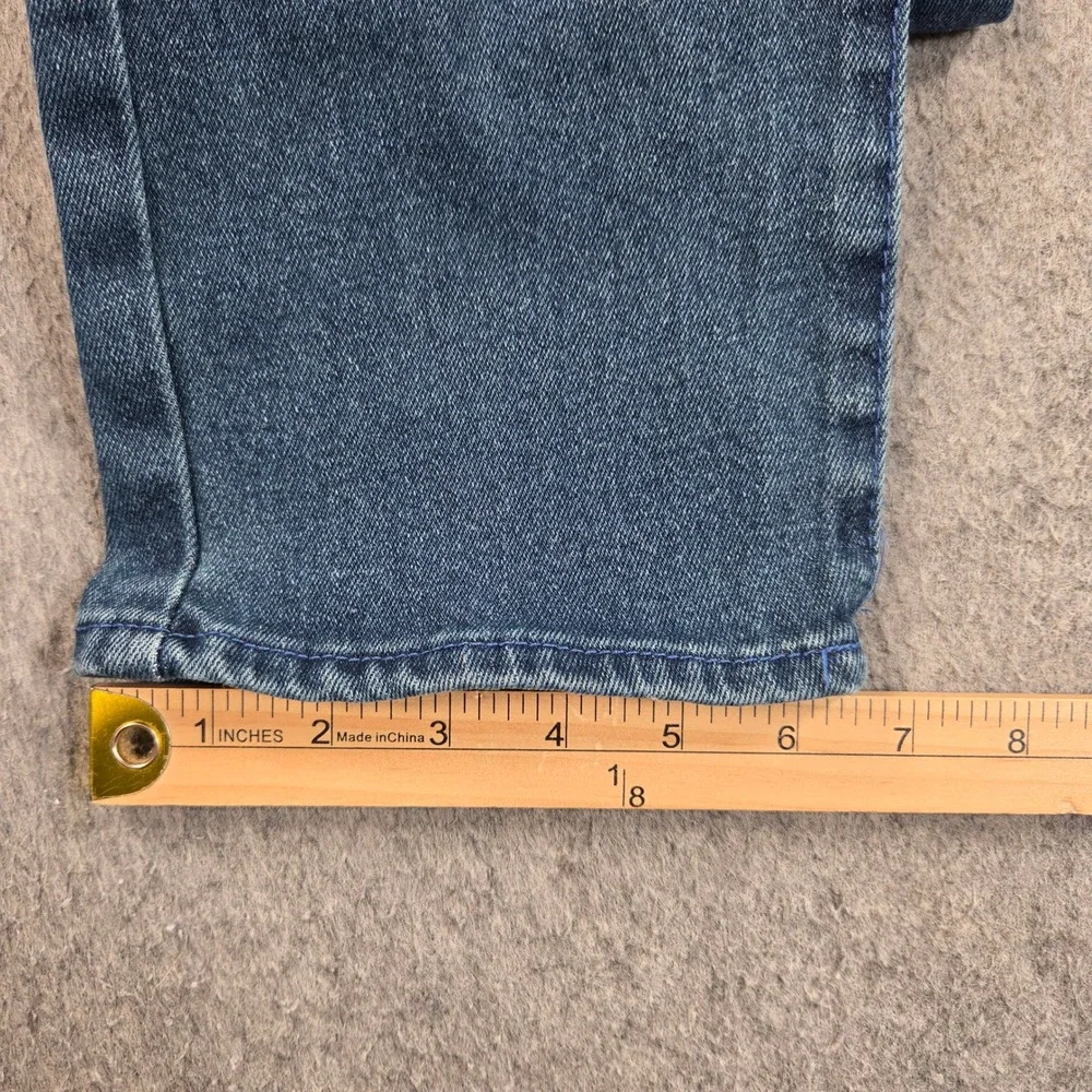 True Religion Rocco Jeans Mens 34 Relaxed Skinny Denim Flap Pocket 52549-00